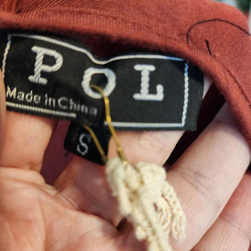 POL Dress Size Small, Rust. New with Tags - Picture 4 of 4